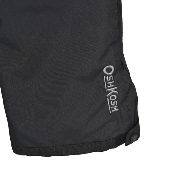 OSHKOSH B'GOSH Black Snow Pants Winter Skiing Size 8 - Picture 5 of 8